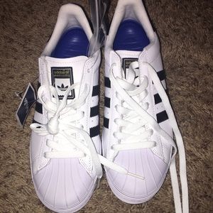 Adidas superstar skateboarding leather shoe